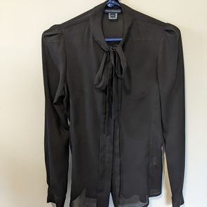 French connection button up shirt